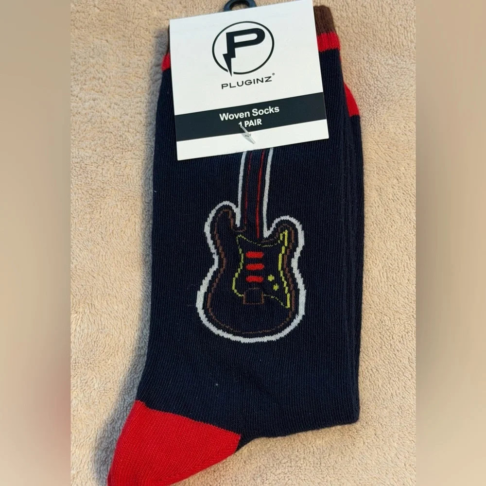 Fender Black and Gray Hat with Socks